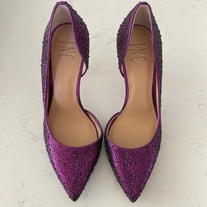 I.N.C Purple Pointed Heel